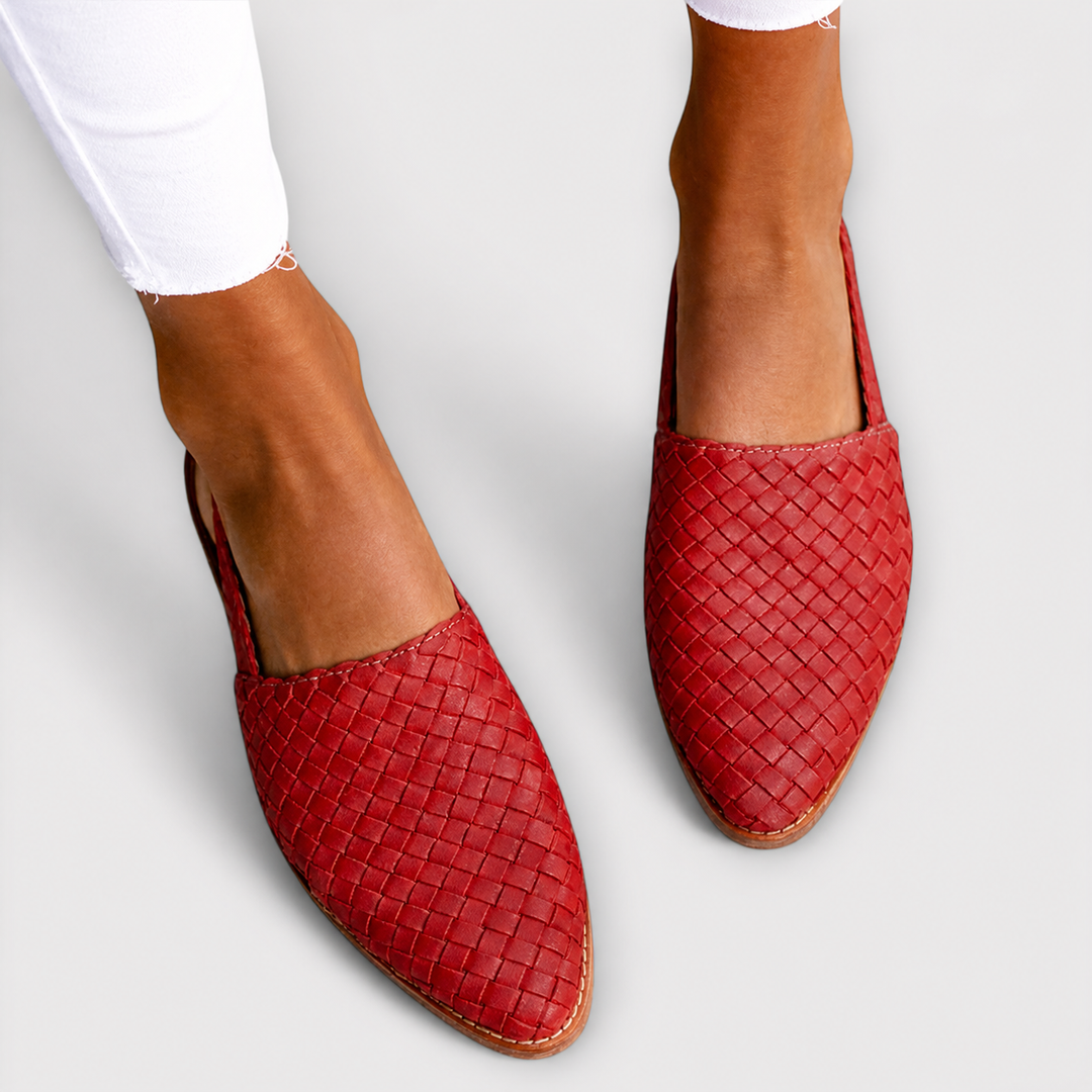 Rufina™ | Trenzado Woven Moccasins