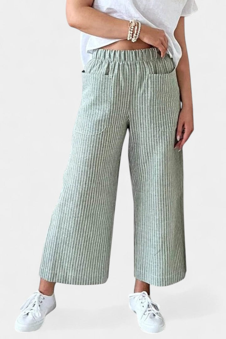 Lumiere Pantalones Ligeros de Corte Cómodo