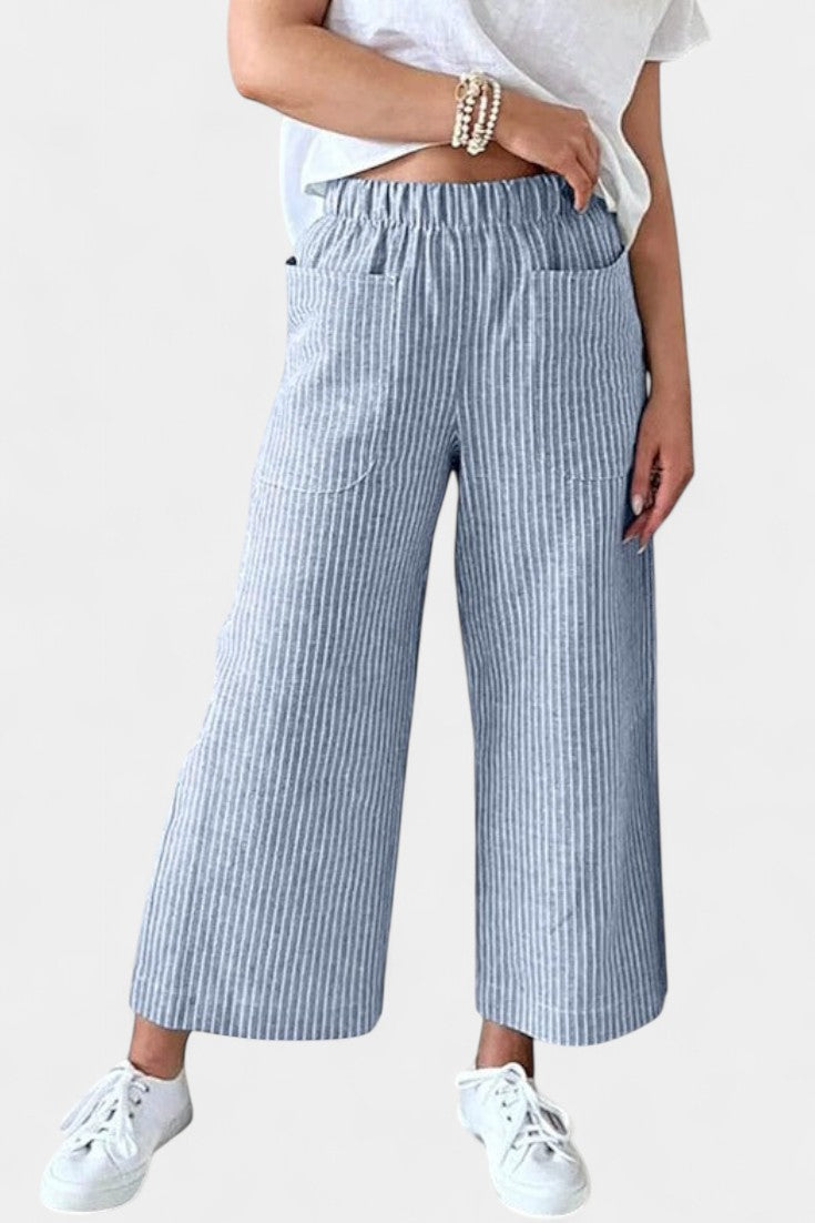 Lumiere Pantalones Ligeros de Corte Cómodo