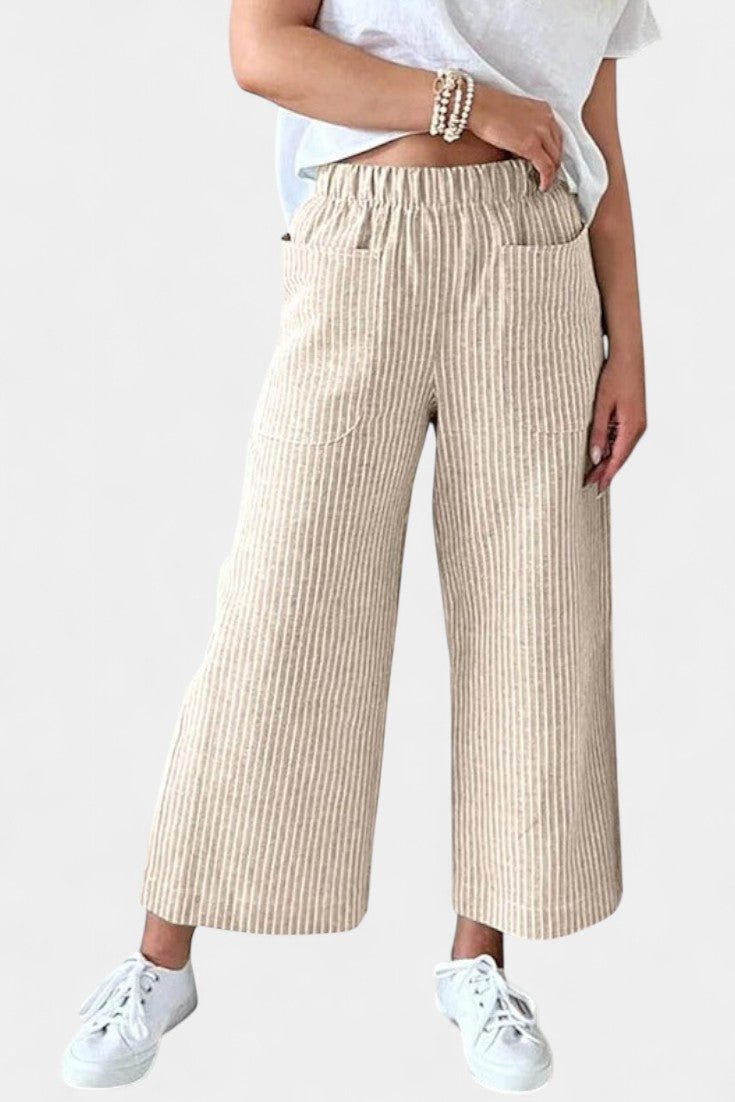 Lumiere Pantalones Ligeros de Corte Cómodo