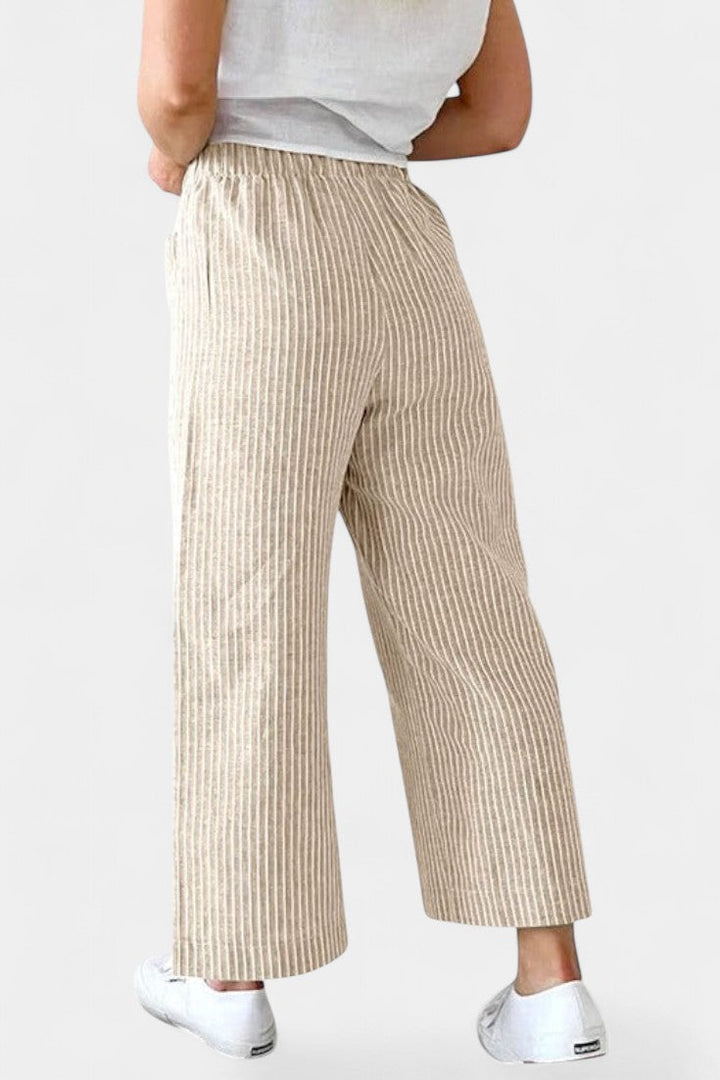 Lumiere Pantalones Ligeros de Corte Cómodo