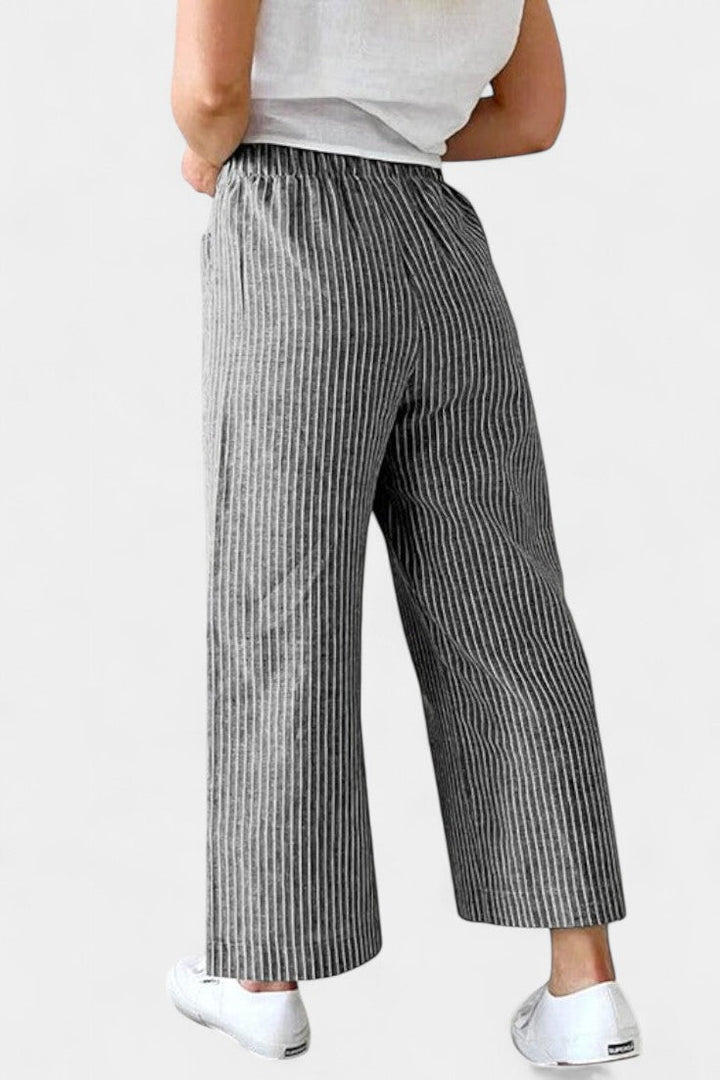 Lumiere Pantalones Ligeros de Corte Cómodo