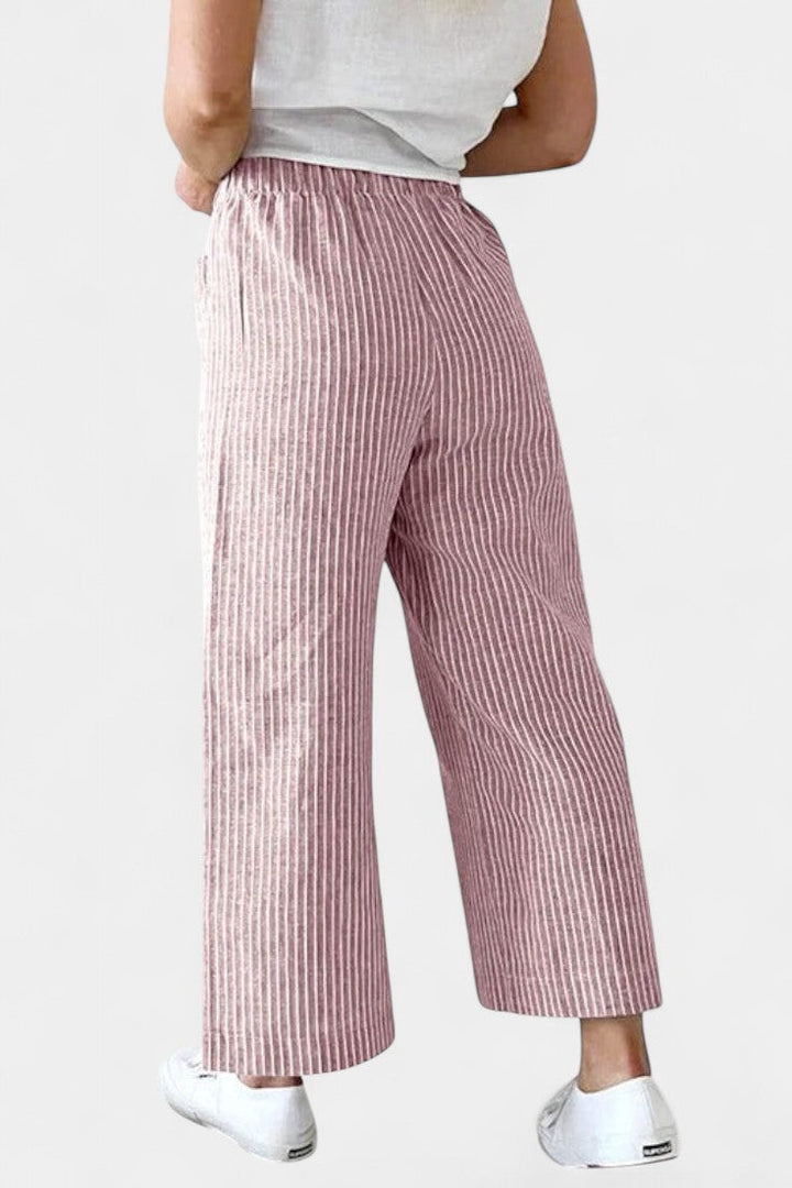 Lumiere Pantalones Ligeros de Corte Cómodo