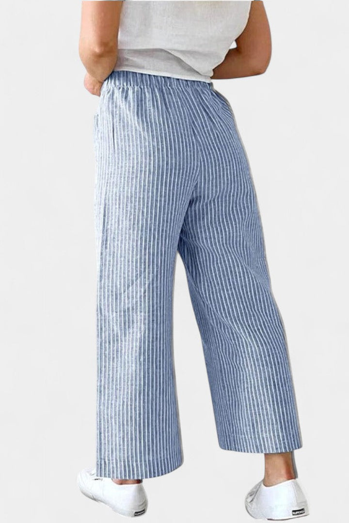 Lumiere Pantalones Ligeros de Corte Cómodo