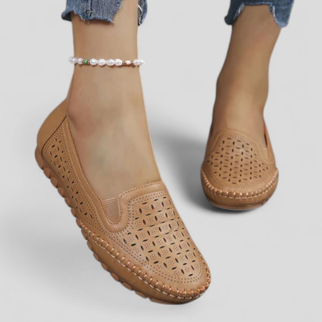 Eulalia | Perforated Moccasins