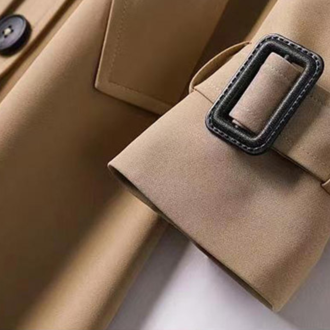 Emilia · Trench largo elegante
