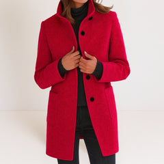 Stella · Chaqueta de mujer con cuello alto elegante - Raúl & Sara Madrid