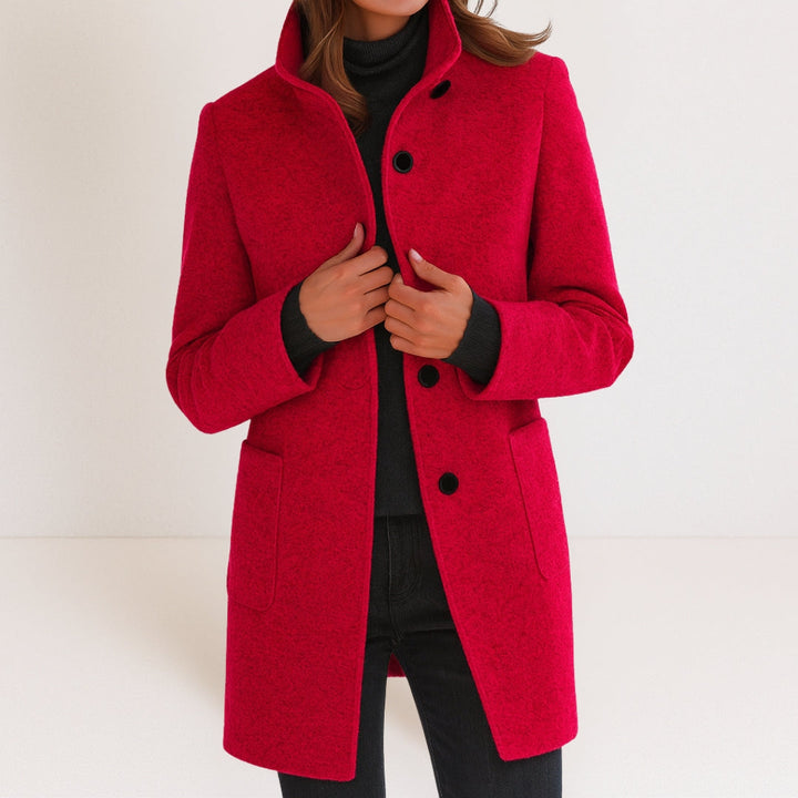 Stella | Chaqueta de mujer con cuello alto elegante