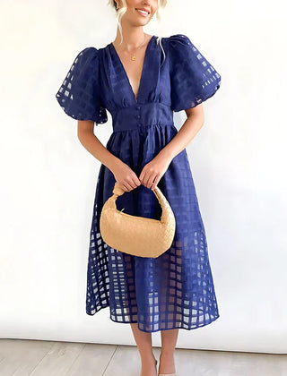 Vestido midi romántico - Raúl & Sara Madrid