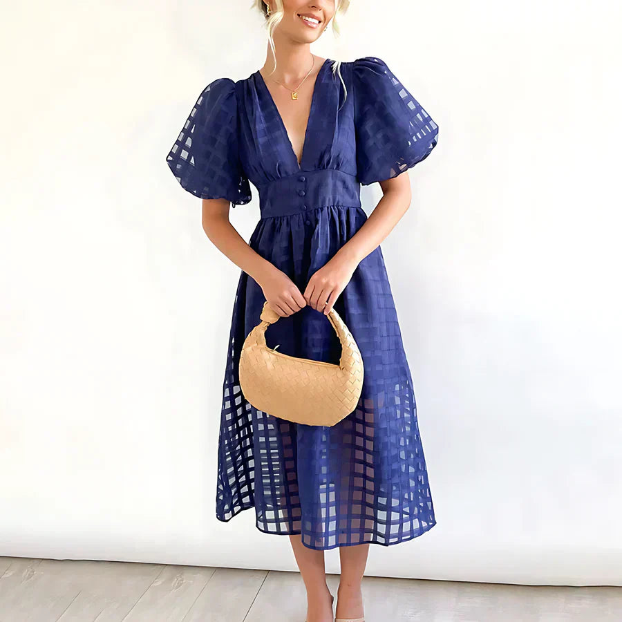 Vestido midi romántico - Raúl & Sara Madrid