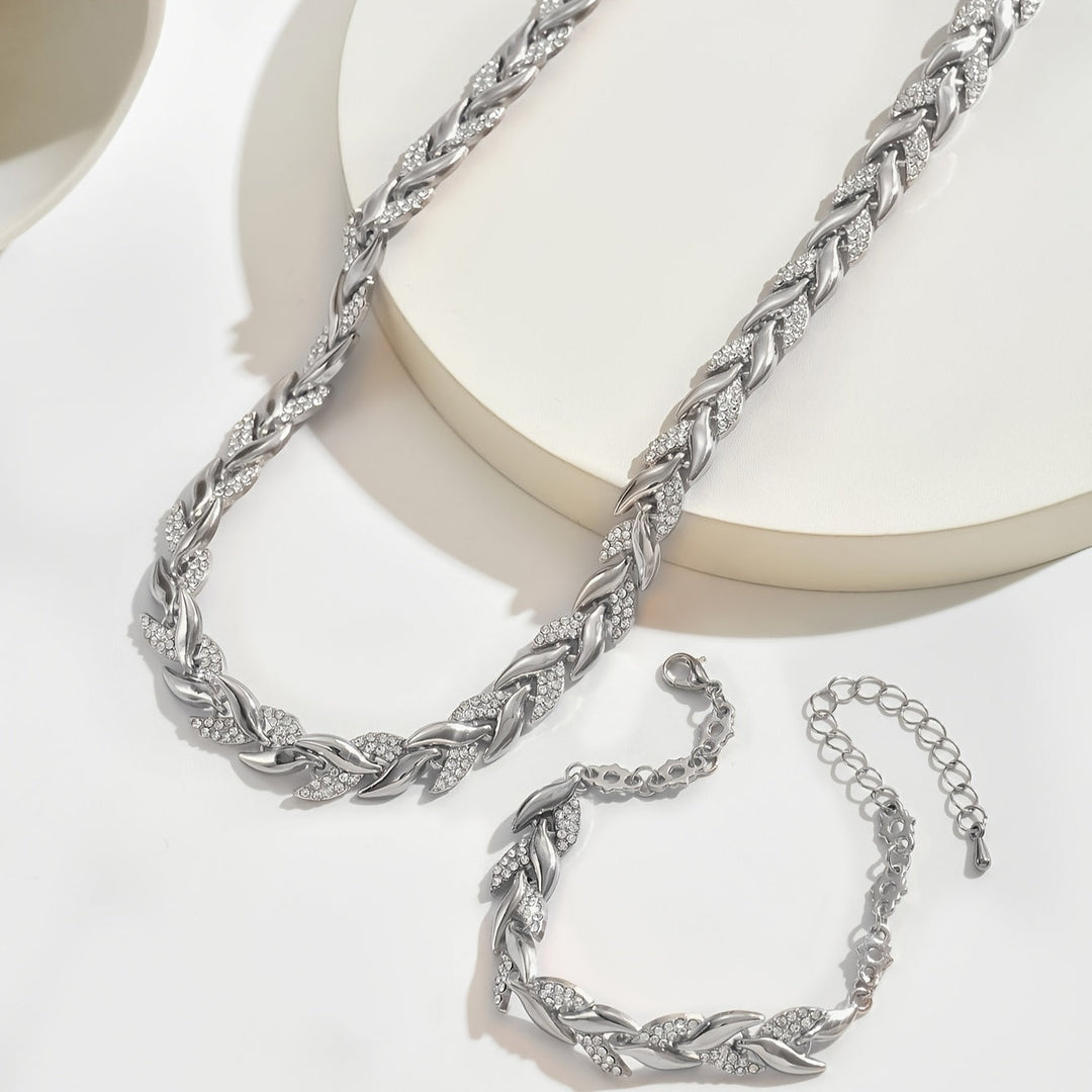 Claudine™ | Collier et Bracelet en Queue de Poisson Fait Main