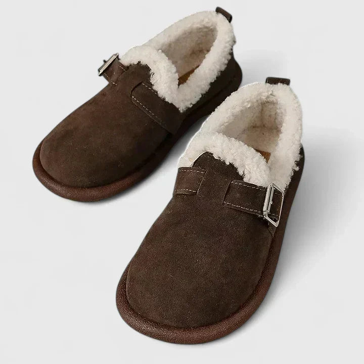 Valentynah™ | Botas de Invierno con Forro de Peluche y Detalle de Hebilla