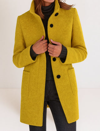 Stella · Chaqueta de mujer con cuello alto elegante - Raúl & Sara Madrid