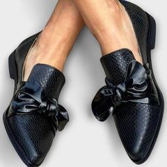 Mocasines con detalle de lazo - Raúl & Sara Madrid