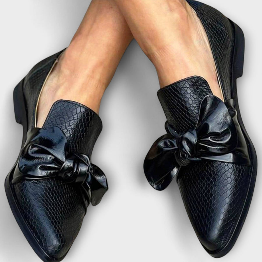 Mocasines con detalle de lazo - Raúl & Sara Madrid