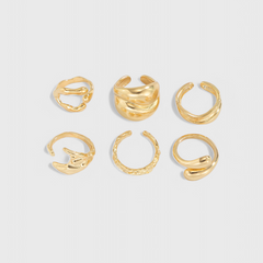 Anillo Multicapa de Diseño Irregular - Raúl & Sara Madrid