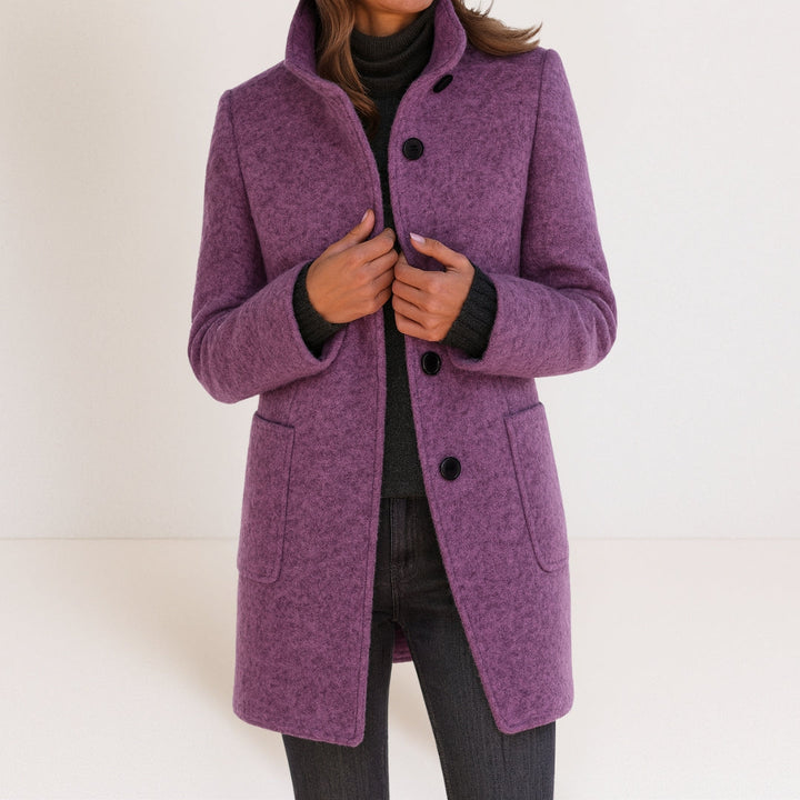 Stella | Chaqueta de mujer con cuello alto elegante