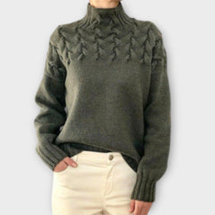 Eva · Jersey con Detalle Trenzado - Raúl & Sara Madrid