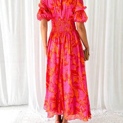 Vestido maxi resplandor solar - Raúl & Sara Madrid