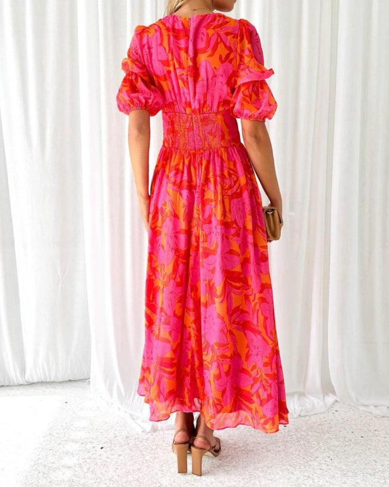 ALICIAMALDONADO| | Vestido maxi resplandor solar (¡EDICIÓN LIMITADA!)