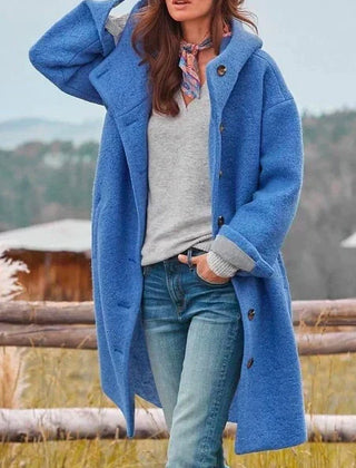 Audrey · Abrigo de lana suave