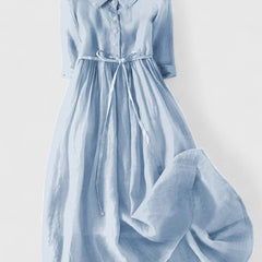 Vestido elegante de principios de primavera - Raúl & Sara Madrid