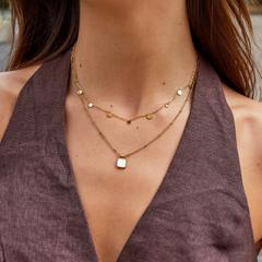 Collar de oro con diseño de filigrana. - Raúl & Sara Madrid