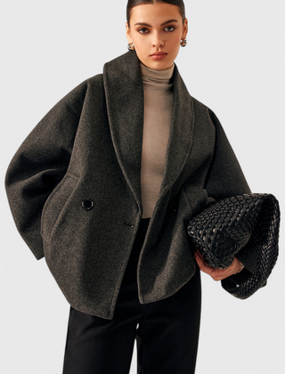 Helena · Abrigo oversize de tweed - Raúl & Sara Madrid