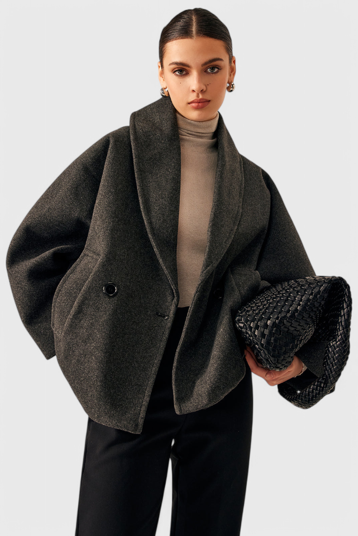 Helena · Abrigo oversize de tweed - Raúl & Sara Madrid