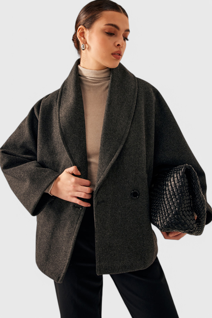 Helena · Abrigo oversize de tweed - Raúl & Sara Madrid
