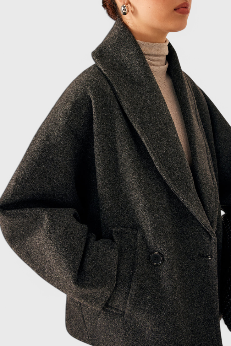 Helena | Oversized Tweed Coat