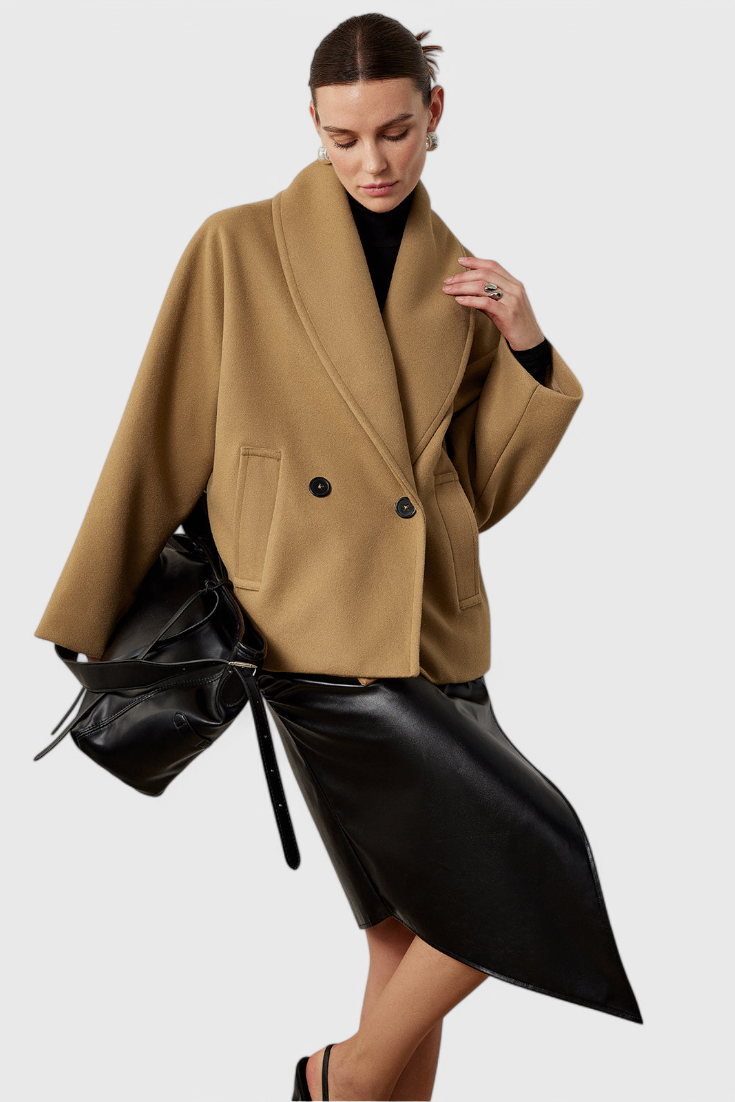 Helena | Oversized Tweed Coat