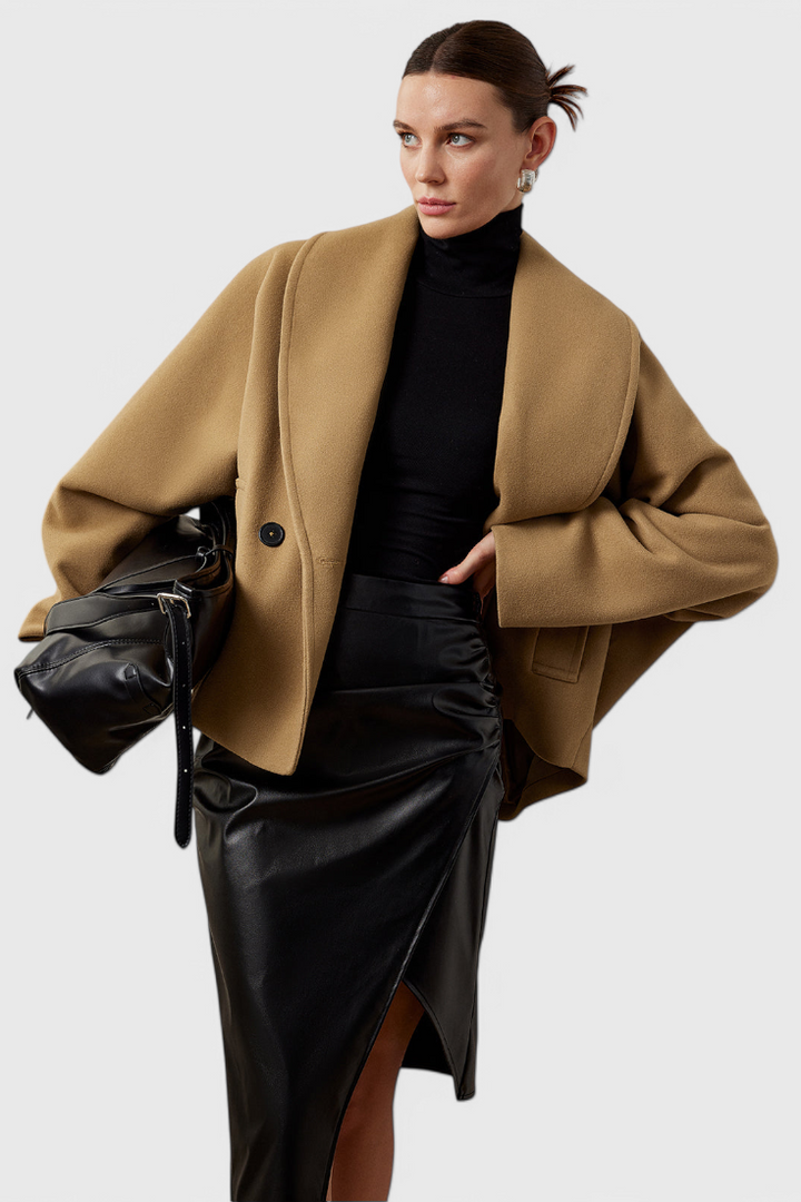 Helena | Oversized Tweed Coat