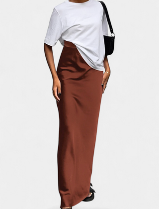 Falda Maxi Utility Fable con Diseño Liso y Acabado Elegante - Raúl & Sara Madrid