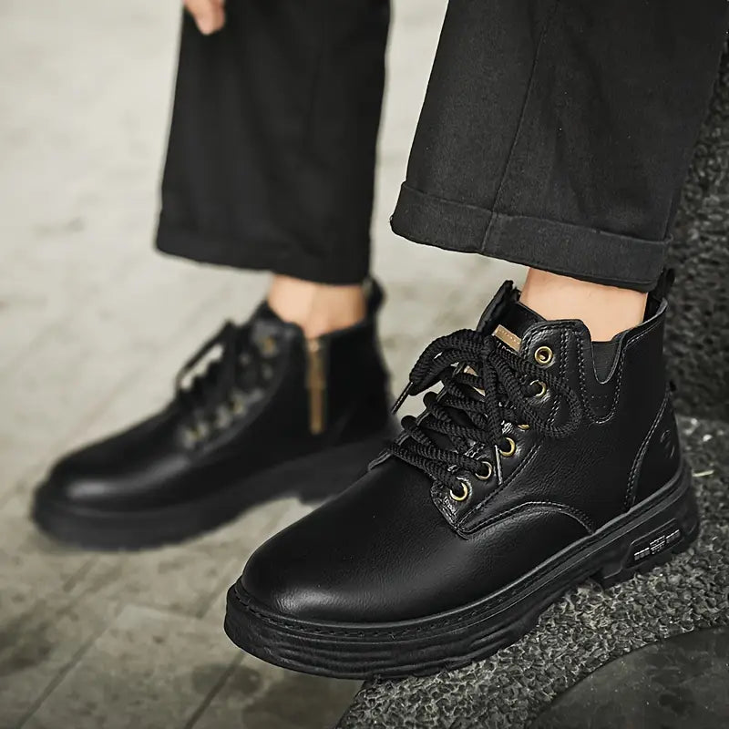 Bottes Imperméables Kian – Chaussures Homme Robustes pour Randonnée et Aventures Urbaines
