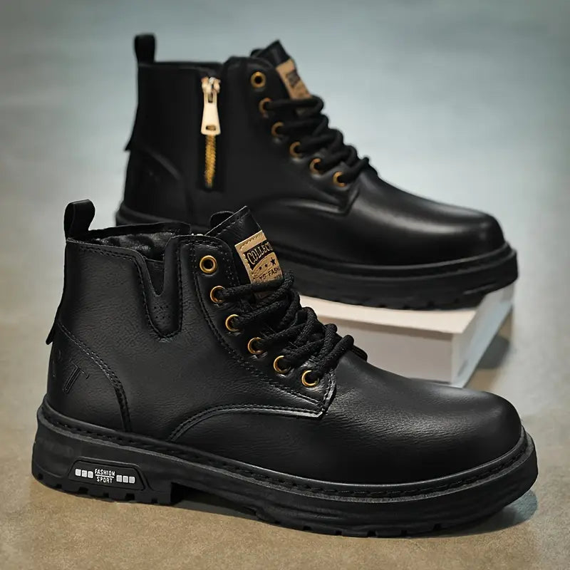 Bottes Imperméables Kian – Chaussures Homme Robustes pour Randonnée et Aventures Urbaines