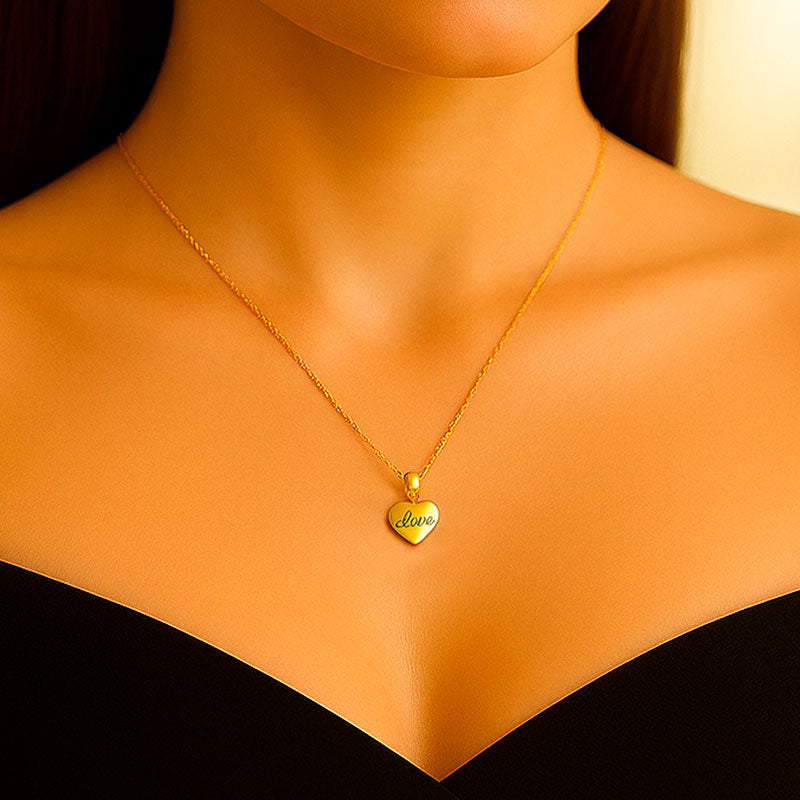 Golden Love Collar