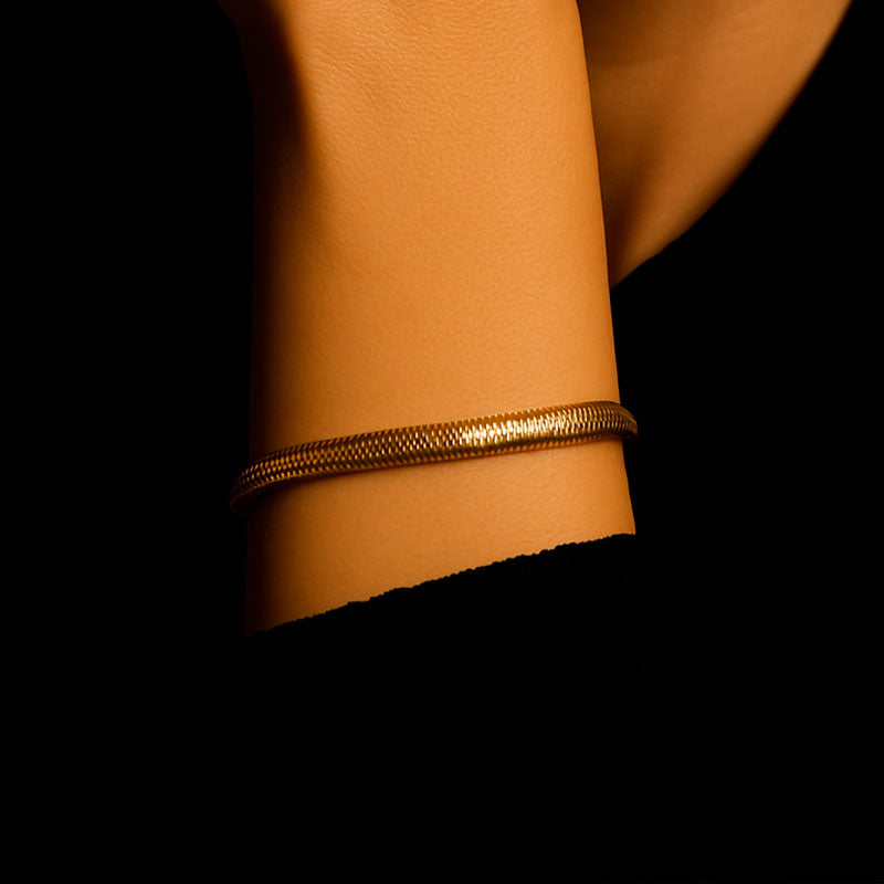 Pulsera Dorada Leonor