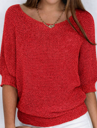 Luigia · Jersey de Punto Trenzado Elegante - Raúl & Sara Madrid