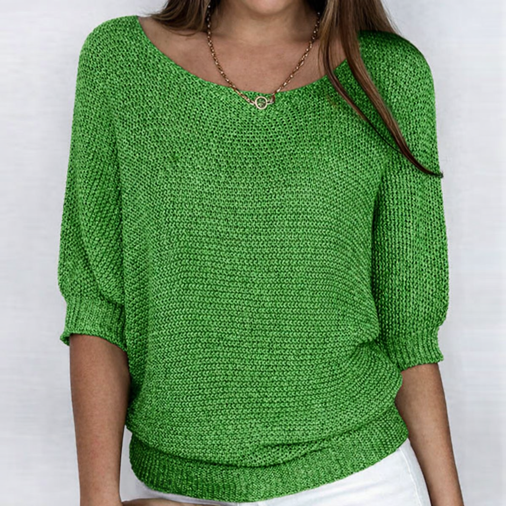 Luigia - Chic Cable Knit Sweater