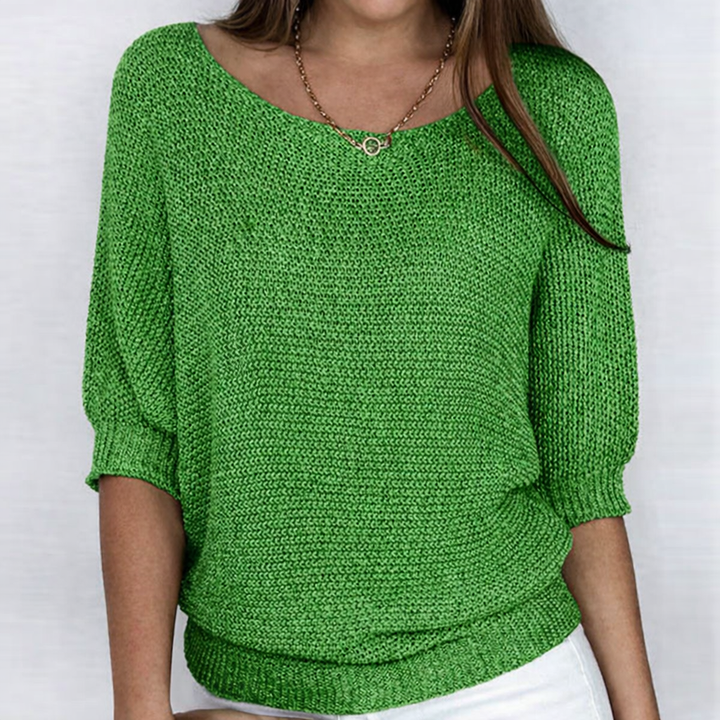 Luigia - Chic Cable Knit Sweater