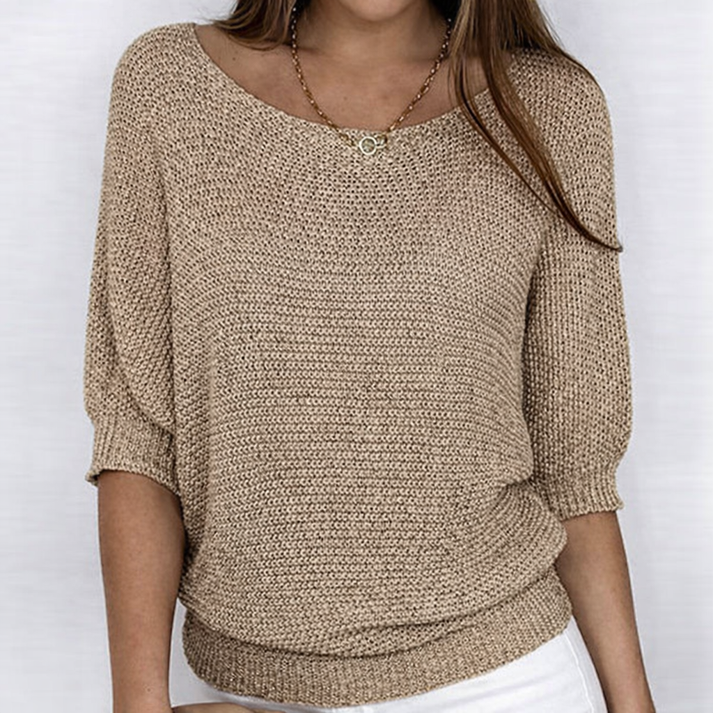 Luigia - Chic Cable Knit Sweater