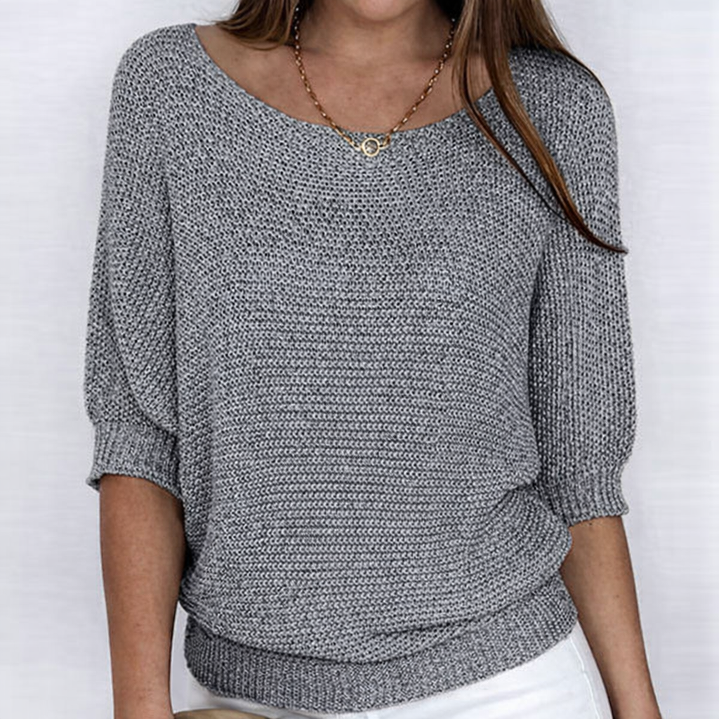 Luigia - Chic Cable Knit Sweater