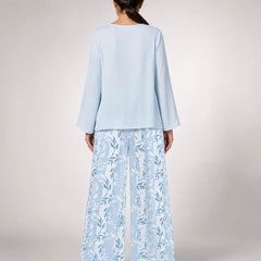 Wenceslada · Conjunto Floral en Azul Cielo - Raúl & Sara Madrid