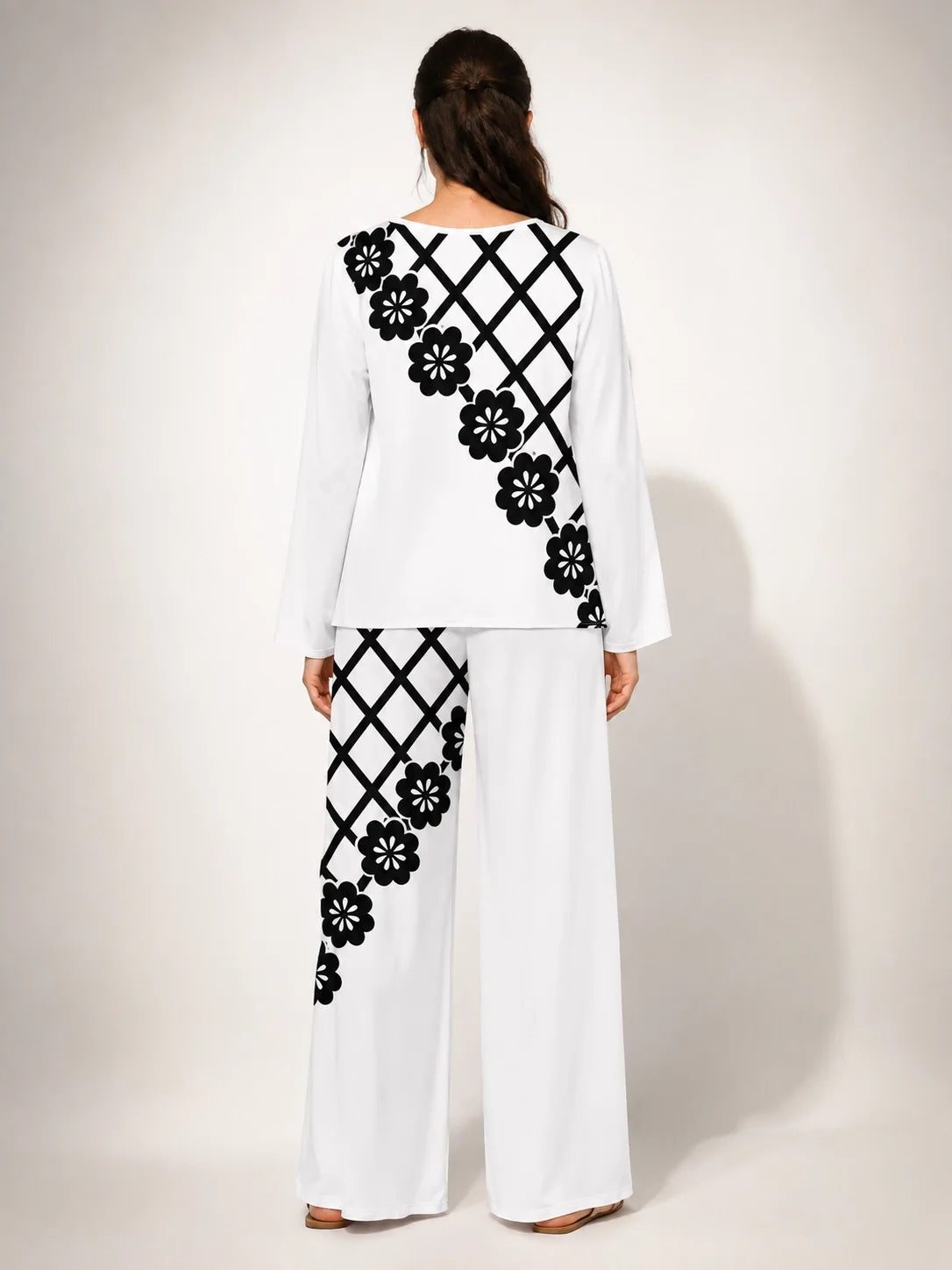 Quiteria · Conjunto floral en blanco - Raúl & Sara Madrid