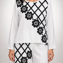 Quiteria · Conjunto floral en blanco - Raúl & Sara Madrid
