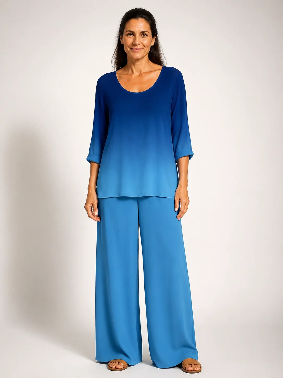 Obdulia · Conjunto degradado en azul - Raúl & Sara Madrid