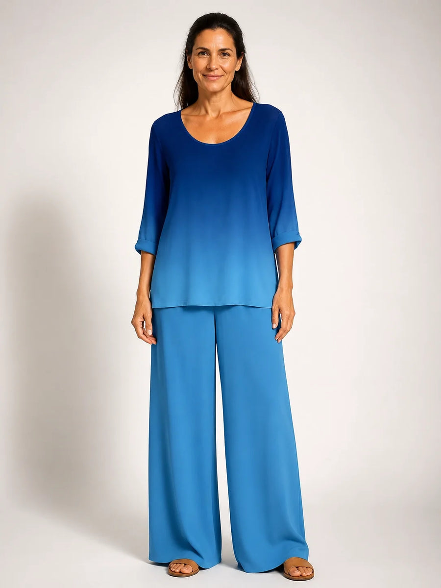 Obdulia · Conjunto degradado en azul - Raúl & Sara Madrid