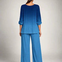 Obdulia · Conjunto degradado en azul - Raúl & Sara Madrid