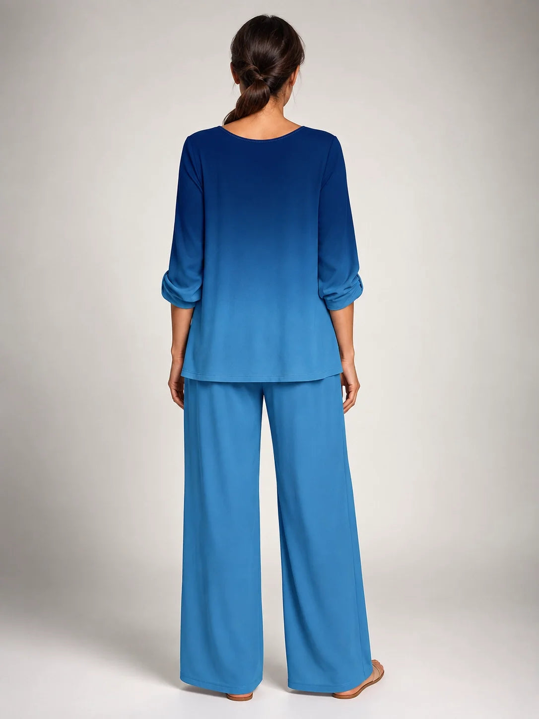 Obdulia · Conjunto degradado en azul - Raúl & Sara Madrid